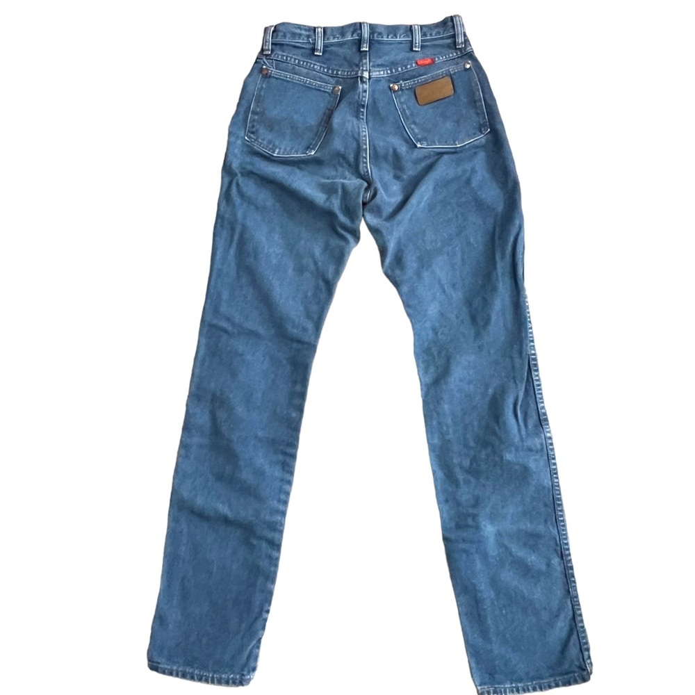 Vintage Wrangler Women’s Cowboy Cut High Rise Jeans 14MWZG in Medium Blue Wash